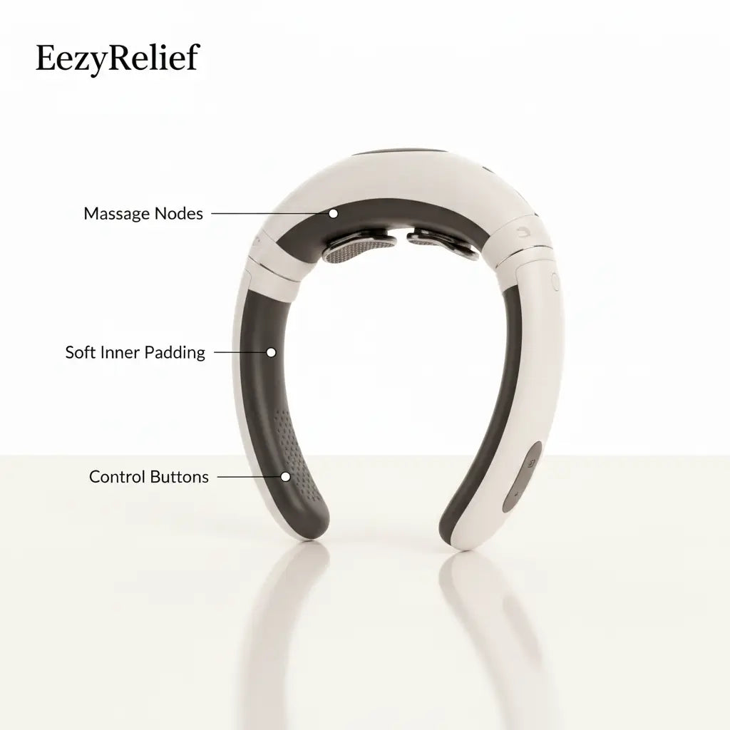 EezyRelief Cervical Neck Massager – Relieve Neck Pain in 15 Minutes.